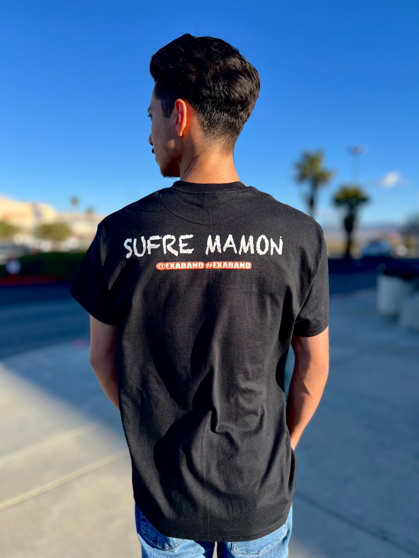 Sufre Mamon T-Shirt Unisex Teen\Adult | Exa Band | Merch | Grupo Versatil | Vesatile Latin Band